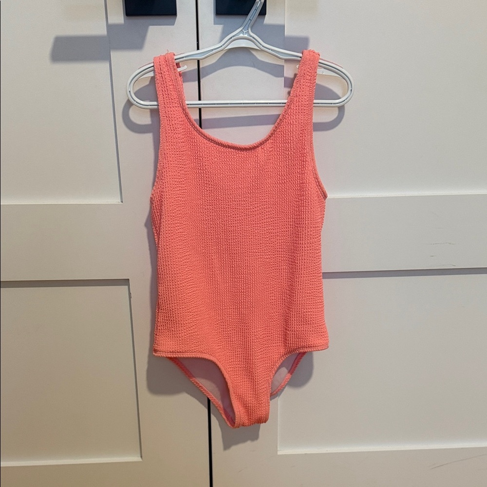 Limeapple Coral Kids One Piece Swimsuit